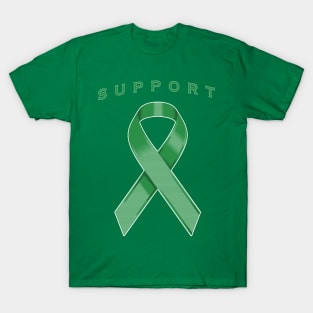 Green Awareness Ribbon T-Shirt